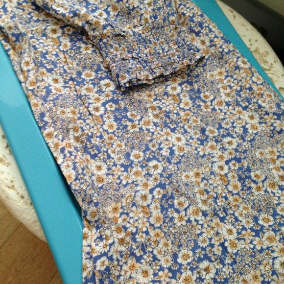 Gorgeous Comfy Print Smock Waist Wide Leg, Approx Inseam 29", NWOT - Picture 8 of 14